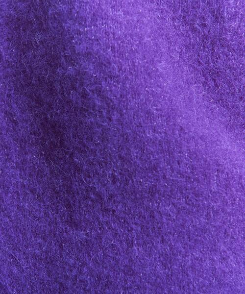 BEAUTY&YOUTH UNITED ARROWS（ビューティーアンドユースユナイテッドアローズ）の「エア シャギー アルパカ クルーネック ニット（ニット/セーター・メンズ・ゴールド/ナチュラル/パープル・S/M/L/XL）」の12枚目の写真