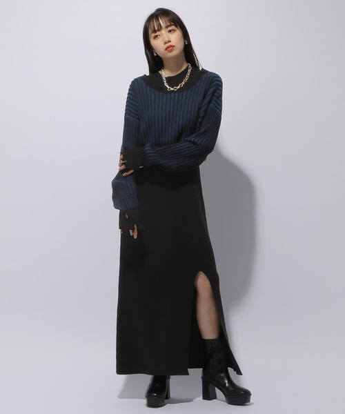 HARE（ハレ）の「【HAIR STYLIST×HARE LADIES】3Pニットワンピース