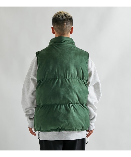 ジャケット・アウター APPLEBUMSynthetic Suede Innercotton Vest Synthetic Suede Innercotton Vest(ベスト)|APPLEBUM(アップ