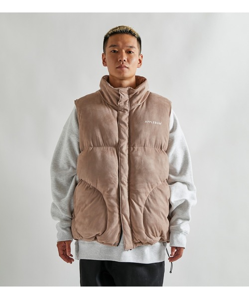 Synthetic Suede Innercotton Vest（ベスト）｜APPLEBUM（アップ