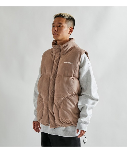 APPLEBUM（アップルバム）の「Synthetic Suede Innercotton Vest（ベスト・メンズ・ブラック/グリーン・X-LARGE/MEDIUM/LARGE）」の14枚目の写真