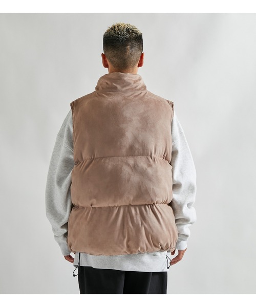ジャケット・アウター APPLEBUMSynthetic Suede Innercotton Vest Synthetic Suede Innercotton Vest（ベスト）｜APPLEBUM（アップ