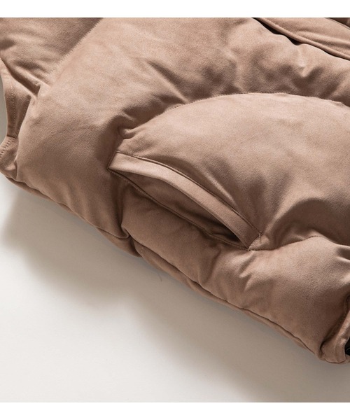 APPLEBUM（アップルバム）の「Synthetic Suede Innercotton Vest（ベスト・メンズ・ブラック/グリーン・X-LARGE/MEDIUM/LARGE）」の17枚目の写真