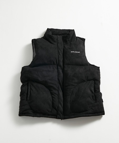 APPLEBUM（アップルバム）の「Synthetic Suede Innercotton Vest（ベスト・メンズ・ブラック/グリーン・X-LARGE/MEDIUM/LARGE）」の5枚目の写真