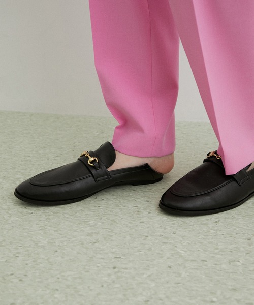 ADAM ET ROPE'（アダムエロペ）の「【サステナブル】ソフトビットローファー（ローファー・レディース・ブラック・23.0cm/22.5cm/23.5cm/24.0cm/24.5cm/25.0cm）」の5枚目の写真