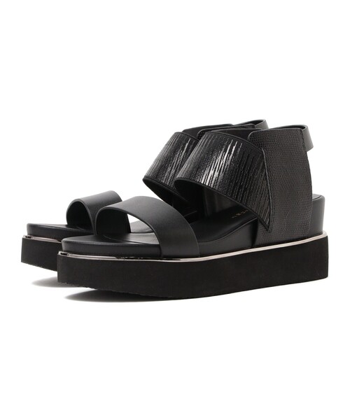 Ray BEAMS(レイビームス)の「UNITED NUDE / Rico Sandal(サンダル・レディース・ブラック/ライトグレー・36/37/38/39)」の1枚目の写真