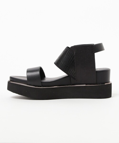 Ray BEAMS(レイビームス)の「UNITED NUDE / Rico Sandal(サンダル・レディース・ブラック/ライトグレー・36/37/38/39)」の7枚目の写真