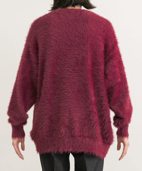 URBAN RESEARCH（アーバンリサーチ）の「URBAN RESEARCH iD　シャギーファーニットカーディガン（カーディガン/ボレロ・メンズ・ネイビー/キャメル/レッド系その他・MEDIUM/LARGE）」の12枚目の写真