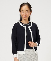 TOKYO SHIRTS | ビジュー配色 アンサンブルニット(アンサンブル)