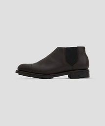 ○★新品未使用　フットザコーチャー　ミドルカットサイドゴアブーツ　茶　26cm foot the coacher（フットザコーチャー）の「【foot the coacher