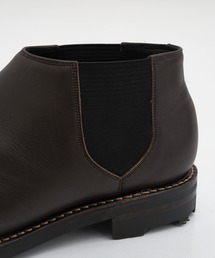 ○★新品未使用　フットザコーチャー　ミドルカットサイドゴアブーツ　茶　26cm foot the coacher（フットザコーチャー）の「【foot the coacher