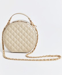 NOELA | キルティングサークルバッグ(ハンドバッグ)