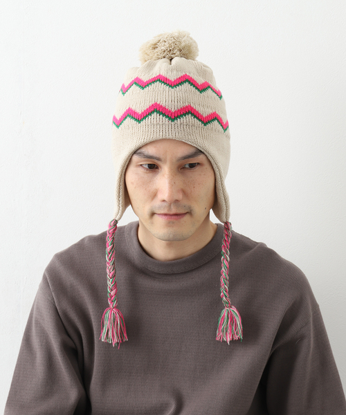 INFIELDER DESIGN（インフィールダーデザイン）の「【INFIELDER DESIGN / インフィールダーデザイン】GUIDE（ニットキャップ/ビーニー・メンズ・ブラウン/ベージュ・FREE）」の15枚目の写真