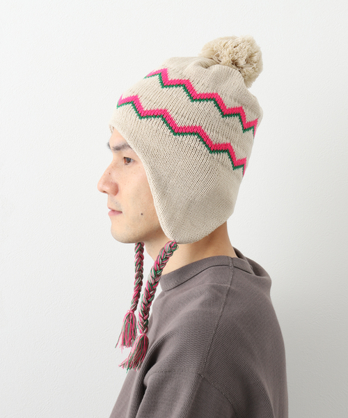 INFIELDER DESIGN（インフィールダーデザイン）の「【INFIELDER DESIGN / インフィールダーデザイン】GUIDE（ニットキャップ/ビーニー・メンズ・ブラウン/ベージュ・FREE）」の16枚目の写真