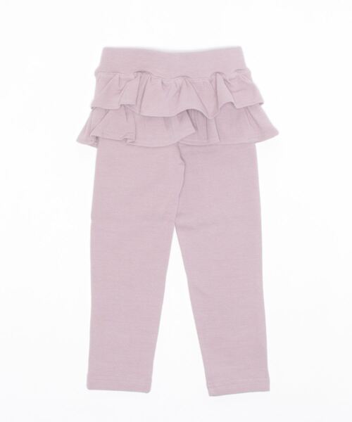 Lycee mine(リセマイン)の「【エニウェアシリーズ】フリルフリルスリムパンツ(その他パンツ・キッズ・ベージュ系/ミント/サックスブルー系/ブラック/ラベンダー/アイボリー・100cm/110cm/120cm/130cm/140cm)」の9枚目の写真