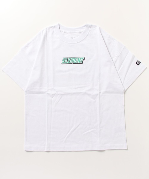 ELEMENT(エレメント)の「ELEMENT/エレメント DIGITAL OUTDOOR SS バックプリント ビックシルエット BD021-251(Tシャツ/カットソー・メンズ・ブラック/ホワイト/イエロー・L/M/XL)」の9枚目の写真