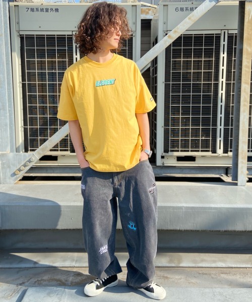 ELEMENT(エレメント)の「ELEMENT/エレメント DIGITAL OUTDOOR SS バックプリント ビックシルエット BD021-251(Tシャツ/カットソー・メンズ・ブラック/ホワイト/イエロー・L/M/XL)」の12枚目の写真