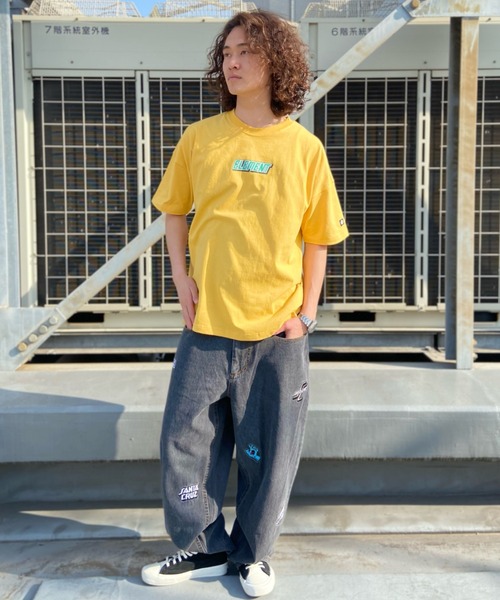 ELEMENT(エレメント)の「ELEMENT/エレメント DIGITAL OUTDOOR SS バックプリント ビックシルエット BD021-251(Tシャツ/カットソー・メンズ・ブラック/ホワイト/イエロー・L/M/XL)」の11枚目の写真
