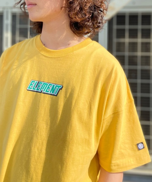 ELEMENT(エレメント)の「ELEMENT/エレメント DIGITAL OUTDOOR SS バックプリント ビックシルエット BD021-251(Tシャツ/カットソー・メンズ・ブラック/ホワイト/イエロー・L/M/XL)」の14枚目の写真