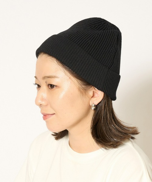 Snow Peak(スノーピーク)の「WG Recycled Pe Knit Cap(ニットキャップ/ビーニー・メンズ・グレー/ブラック・FREE)」の4枚目の写真