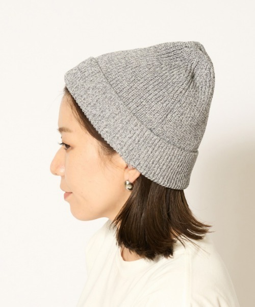 Snow Peak(スノーピーク)の「WG Recycled Pe Knit Cap(ニットキャップ/ビーニー・メンズ・グレー/ブラック・FREE)」の3枚目の写真