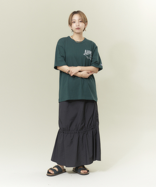 RUSSELL（ラッセル）の「【別注】RUSSELLプリントTシャツ（Tシャツ/カットソー・レディース・ブルー/グリーン/ホワイト/グレー・フリー）」の13枚目の写真