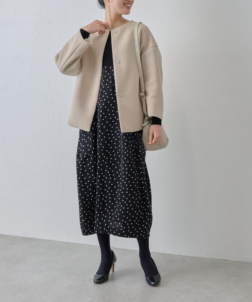 BEARDSLEY(ビアズリー)の「ドットマルワンピ(ワンピース・レディース・ブラック・FREE)」の18枚目の写真