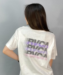 【ムラサキスポーツ別注】RVCA/ルーカ ルーズシルエット/無地/バックプリントロゴTシャツ BD043-P21