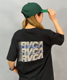 【ムラサキスポーツ別注】RVCA/ルーカ ルーズシルエット/無地/バックプリントロゴTシャツ BD043-P21