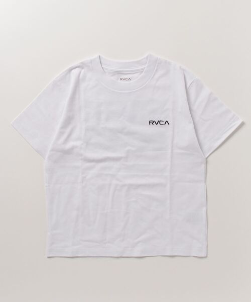 RVCA(ルーカ)の「【ムラサキスポーツ別注】RVCA/ルーカ ルーズシルエット/無地/バックプリントロゴTシャツ BD043-P21(Tシャツ/カットソー・レディース・ホワイト×ブラック/ブラック×ブラック/グレー・S/M/L)」の6枚目の写真