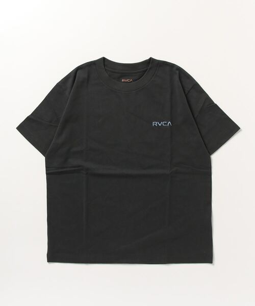 RVCA(ルーカ)の「【ムラサキスポーツ別注】RVCA/ルーカ ルーズシルエット/無地/バックプリントロゴTシャツ BD043-P21(Tシャツ/カットソー・レディース・ホワイト×ブラック/ブラック×ブラック/グレー・S/M/L)」の4枚目の写真