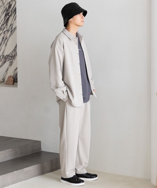LAKOLE（ラコレ）の「カットカルゼタックパンツ[セットアップ