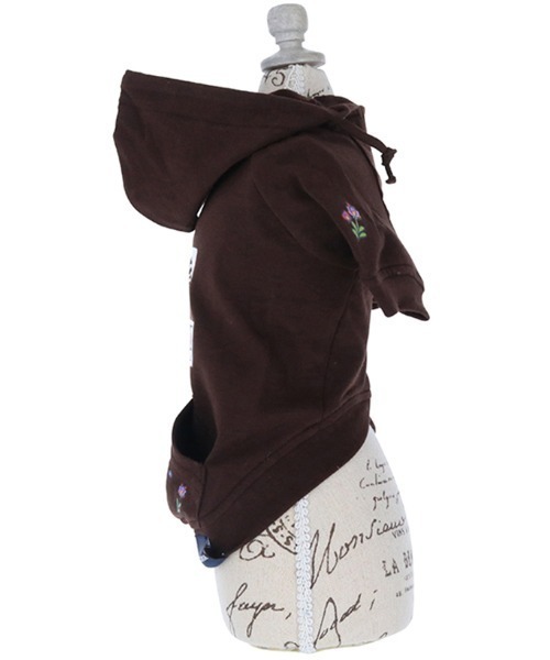 XLARGE(エクストララージ)の「XLARGE/フラワーオージーフーディー(ペットウェア・メンズ・ホワイト/ブラウン・3L/S/2L/XS/L/M)」の4枚目の写真