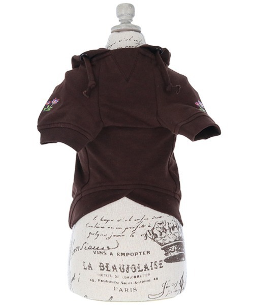 XLARGE(エクストララージ)の「XLARGE/フラワーオージーフーディー(ペットウェア・メンズ・ホワイト/ブラウン・3L/S/2L/XS/L/M)」の11枚目の写真