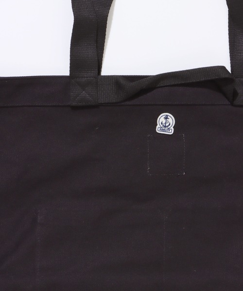 FIDELITY(フィデリティ)の「CANVAS TOTE - LARGE / キャンバストートバッグ(トートバッグ・メンズ・キナリ/ブラック・LARGE)」の12枚目の写真
