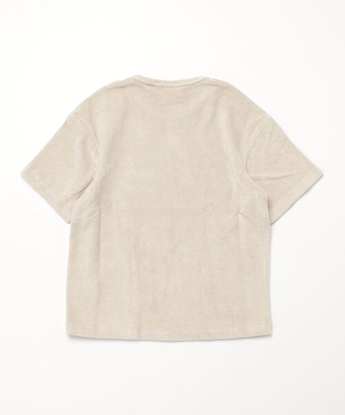 Gramicci（グラミチ）の「GRAMICCI/グラミチ　KIDS PILE CAMP TEE キャンプパイルキャンプティー　GKJK-21S204（Tシャツ/カットソー・キッズ・ベージュ/その他10/その他11/グレー・100/110/120/130）」の5枚目の写真