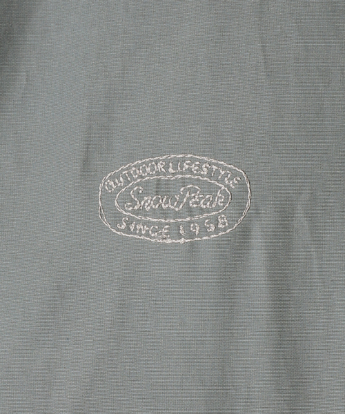 Snow Peak（スノーピーク）の「【SNOWPEAK/スノーピーク】Light Mountain Cloth Parka（マウンテンパーカー・メンズ・ブラック/チョコ/ブルー系その他・MEDIUM/LARGE）」の12枚目の写真