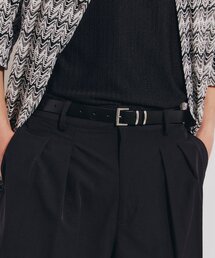 tk.TAKEO KIKUCHI | シンプルナローレザーベルト(ベルト)