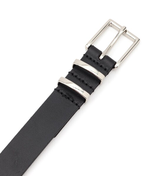 tk.TAKEO KIKUCHI(ティーケータケオキクチ)の「◆シンプルナローレザーベルト(ベルト・メンズ・ブラック系/ブラック系1/ブラック・00)」の7枚目の写真