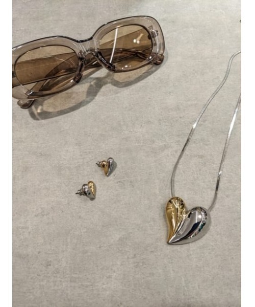 SLY（スライ）の「HEART MOTIF P/EARRING ハートモチーフ ピアス（ピアス（両耳用）・レディース・マルチ・FREE）」の7枚目の写真