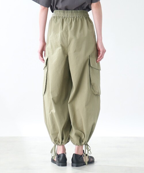 THE SHOP TK （ザ ショップ ティーケー ）の「◆【ヒルナンデス！で紹介】ドロストカーゴパンツ（その他パンツ・レディース・ホワイト系/カーキ・99）」の9枚目の写真