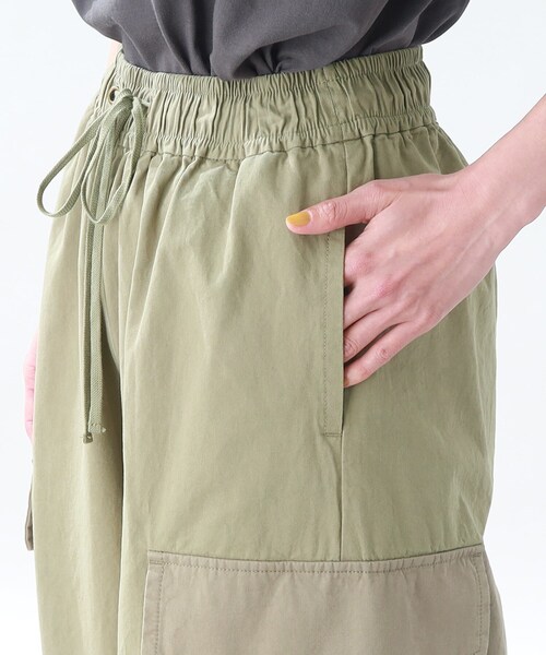 THE SHOP TK （ザ ショップ ティーケー ）の「◆【ヒルナンデス！で紹介】ドロストカーゴパンツ（その他パンツ・レディース・ホワイト系/カーキ・99）」の15枚目の写真