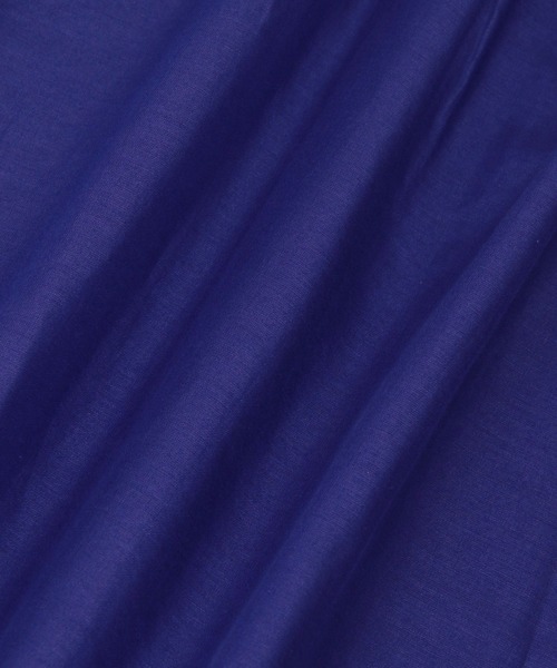 ROPE' PICNIC（ロペピクニック）の「【KIDS】リンクコーデ/INDIAフレア袖ブラウス（シャツ/ブラウス・キッズ・ブルー/ワイン・130/140/150/120）」の12枚目の写真