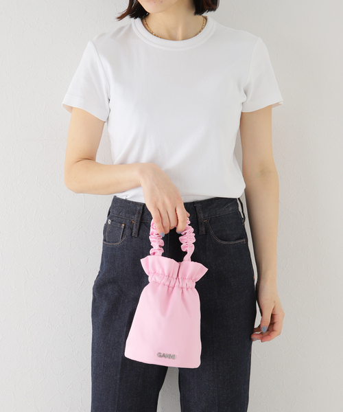 GANNI / ガニー】Occasion Top Handle BAG(ハンドバッグ)|U GANNI / ガニー】Occasion Top Handle BAG(ハンドバッグ)|U