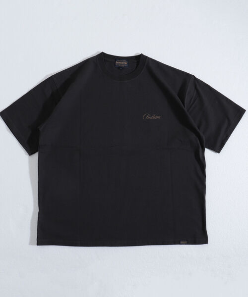 PENDLETON（ペンドルトン）の「【PENDLETON/ペンドルトン】バックプリントTシャツ ルーズシルエット ワンポイントロゴ（Tシャツ/カットソー・メンズ・オフホワイト/ブラック/ネイビー/ホワイト/チャコールグレー/ライトグレー/キナリ・XL/L/M）」の9枚目の写真