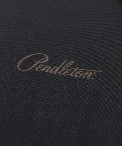 PENDLETON（ペンドルトン）の「【PENDLETON/ペンドルトン】バックプリントTシャツ ルーズシルエット ワンポイントロゴ（Tシャツ/カットソー・メンズ・オフホワイト/ブラック/ネイビー/ホワイト/チャコールグレー/ライトグレー/キナリ・XL/L/M）」の10枚目の写真