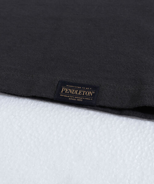 PENDLETON（ペンドルトン）の「【PENDLETON/ペンドルトン】バックプリントTシャツ ルーズシルエット ワンポイントロゴ（Tシャツ/カットソー・メンズ・オフホワイト/ブラック/ネイビー/ホワイト/チャコールグレー/ライトグレー/キナリ・XL/L/M）」の12枚目の写真