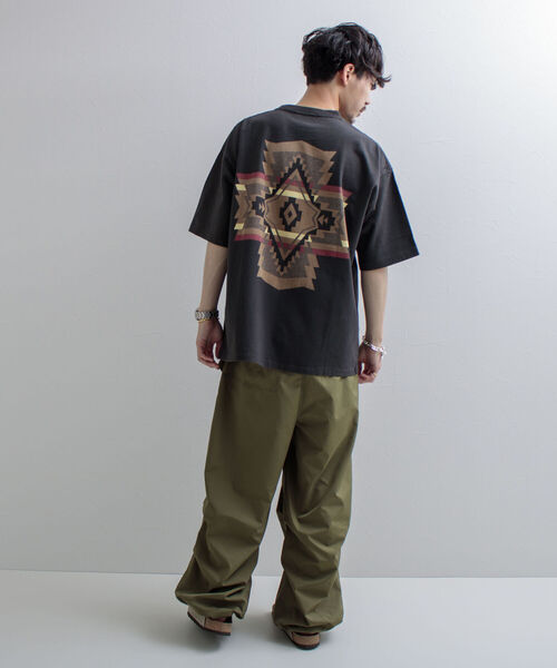 PENDLETON（ペンドルトン）の「【PENDLETON/ペンドルトン】バックプリントTシャツ ルーズシルエット ワンポイントロゴ（Tシャツ/カットソー・メンズ・オフホワイト/ブラック/ネイビー/ホワイト/チャコールグレー/ライトグレー/キナリ・XL/L/M）」の17枚目の写真