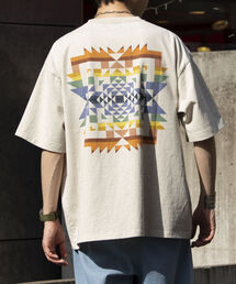 【PENDLETON/ペンドルトン】バックプリントTシャツ ルーズシルエット ワンポイントロゴ