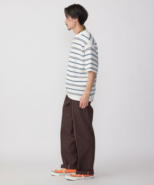 SHIPS(シップス)の「SHIPS:〈手洗い可能〉 AMOSSA(R) メッシュ ボーダー ニット Tシャツ(ニット/セーター・メンズ・ホワイト/ライトグレー/ネイビー・SMALL/MEDIUM/LARGE/X-LARGE)」の21枚目の写真